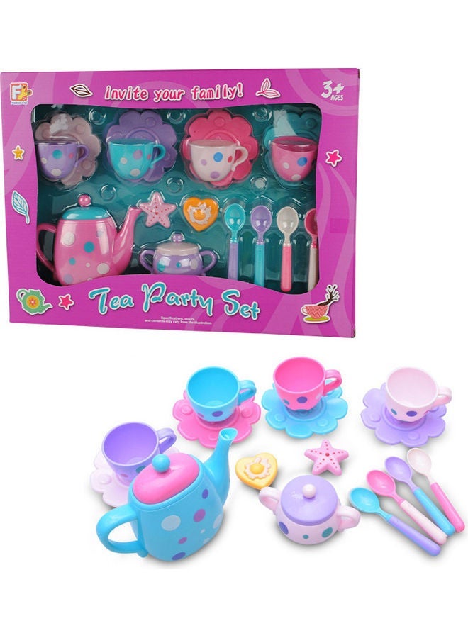 NIBEMINENT 16-Piece Tea Party Pretend Play - Image 2