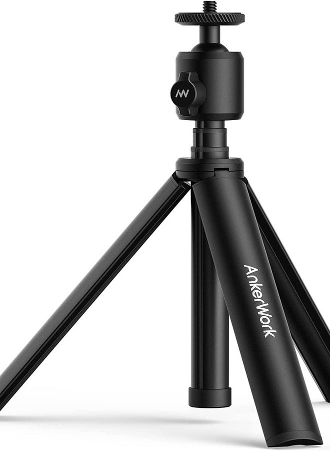AnkerWork Mini Tripod, Camera Tripod, Tripod Stand for Webcam, Small Flexible Tripod - Image 2
