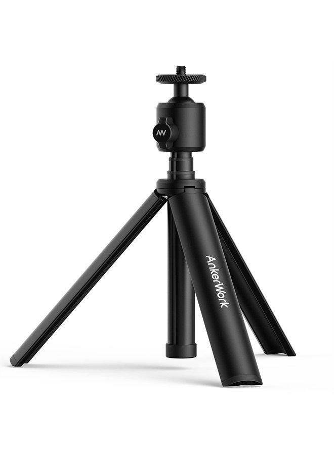 AnkerWork Mini Tripod, Camera Tripod, Tripod Stand for Webcam, Small Flexible Tripod - Image 1