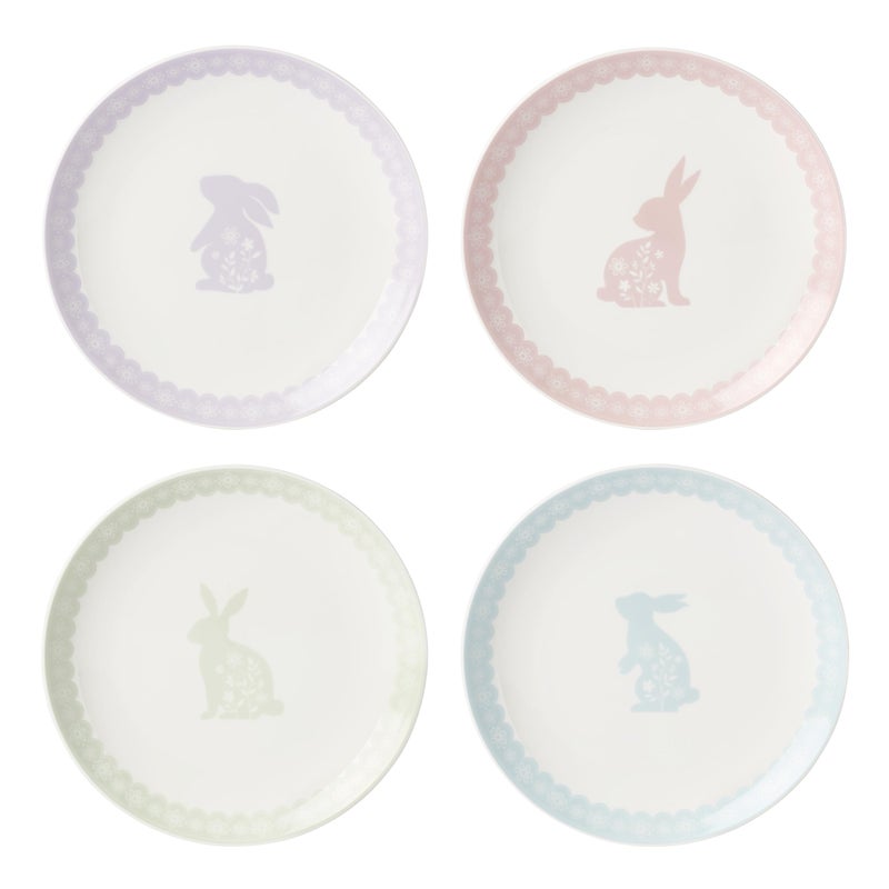 Oneida 898189 Bunny Hop Accent Plates, Set Of 4 - Image 1