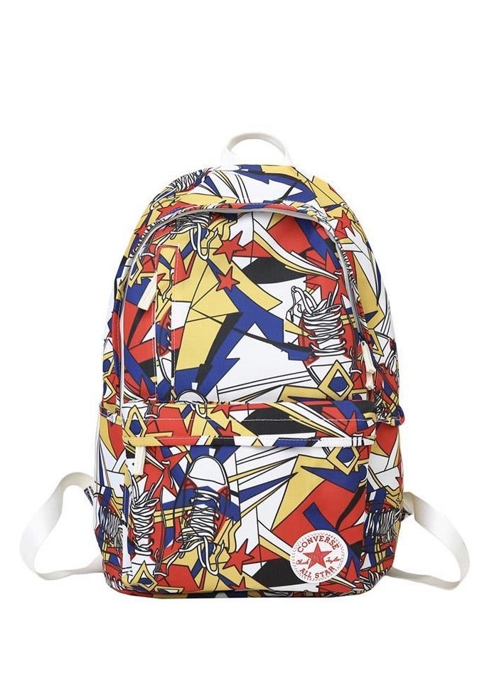 كونفرس 【موسم المدرسة】حقائب مدرسية بتصميم طباعة الرسوم المتحركة الكلاسيكية وحقائب مدرسية ذات سعة كبيرة وحقائب مدرسية للأولاد والبنات - Image 1