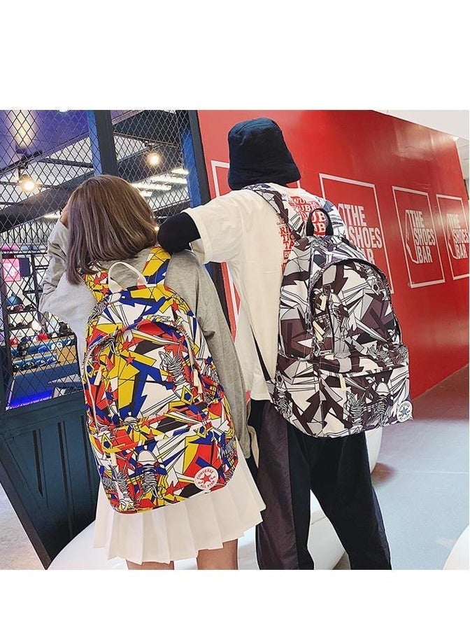 كونفرس 【موسم المدرسة】حقائب مدرسية بتصميم طباعة الرسوم المتحركة الكلاسيكية وحقائب مدرسية ذات سعة كبيرة وحقائب مدرسية للأولاد والبنات - Image 2