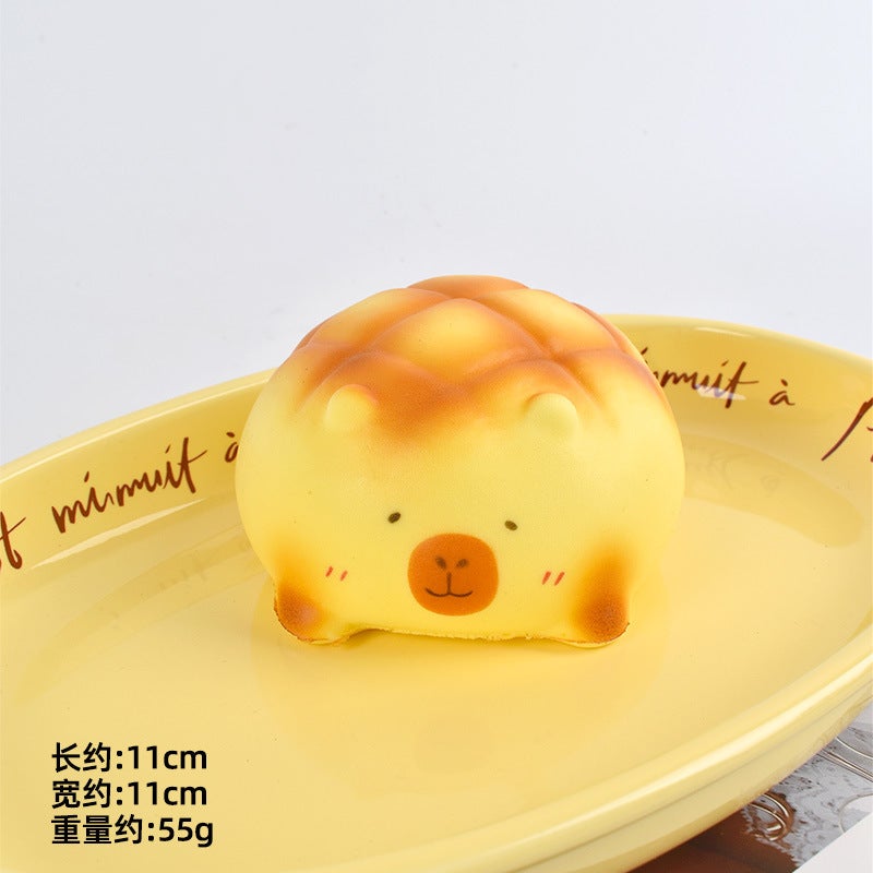 Slow-Rebound Simulation Bread Stress Relief Squishy Toy - Image 4