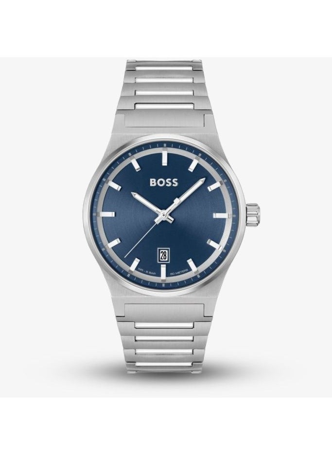 BOSS Men's Analog Round Shape Stainless Steel Wrist Watch 1514076 - 41 Mm  - Image 1