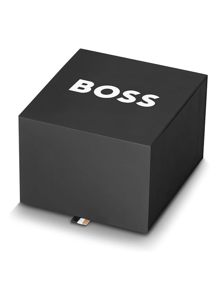 BOSS Men's Analog Round Shape Stainless Steel Wrist Watch 1514076 - 41 Mm  - Image 4