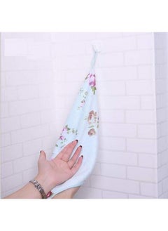 STORE77 Connectwide Set Of 3 Microfiber Face Towel Flower Design Soft Fast Drying Cleaning Towelfit For Multipurpose Exfoliating Highly Absorbent Extra For Hand Gym  - Image 3