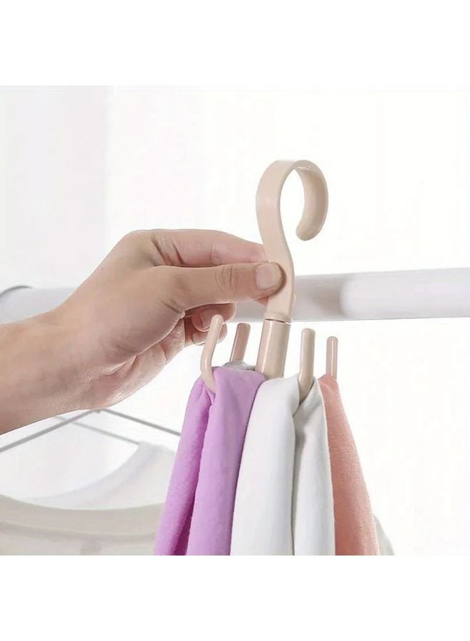 Blue 360 Degree Rotating Multifunctional Space Saving Hook Organizer 6lb Capacity - Image 3