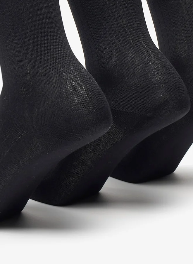 DUCHINI Assorted Crew Length Socks - Set of 3