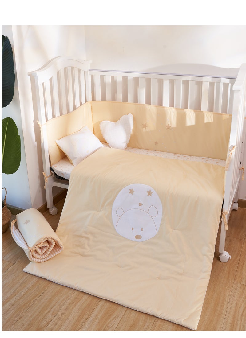 elphybaby 6-Piece Baby Crib Bedding Set  - Image 1