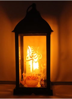 يوويل فانوس رمضان زينة رمضانية فانوس زينة العيد للاستخدام الداخلي والخارجي  - Image 3