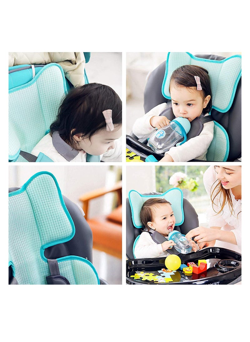 SYOSI SYOSI, Universal Baby Stroller Liner, 3D Mesh Cool Seat Pad, Breathable Pram Pushchair Car Seat Cushion, Body Support  Pad for Stroller  - Image 3