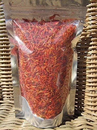 Nature Tea Safflower Petals - Carthamus tinctorius Dried Loose petals from 100% Nature (2 oz) - Image 2