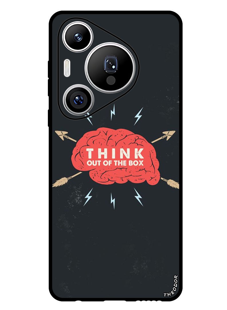 Theodor Protective Case Anti Scratch Shock Proof Bumper Cover For Huawei Pura 70 Pro Think out of the box (2) - Image 1