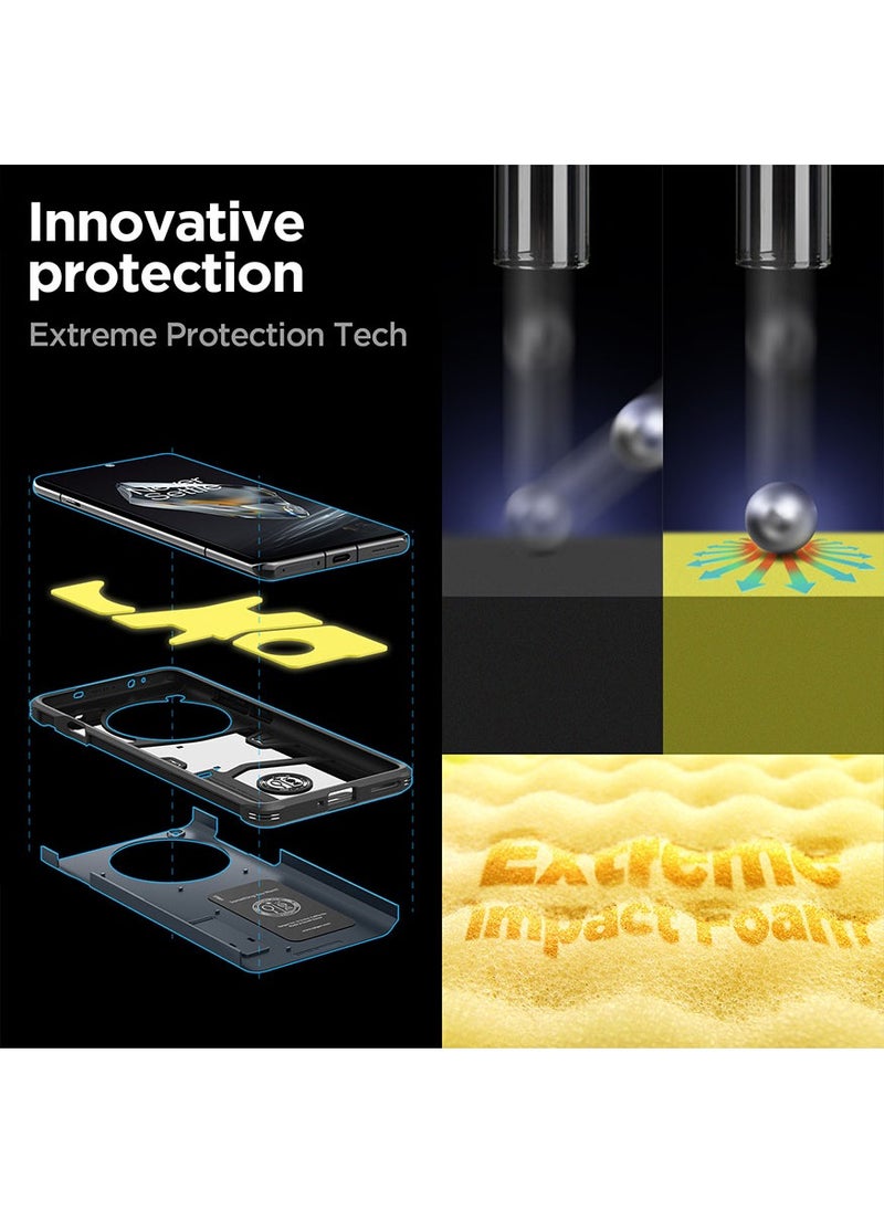 Spigen - Tough Armor for OnePlus 12 Case Cover with Extreme Impact Foam - Metal Slate - Image 1