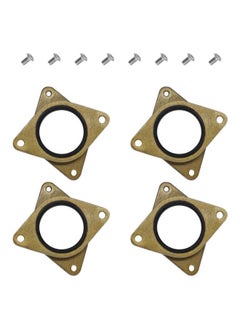 NIBEMINENT 12-Piece Replacement Shock Absorber Pad With M3 Screw For 3D Printer Gold/Silver/Black  - Image 1