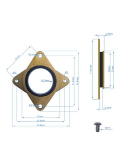 NIBEMINENT 12-Piece Replacement Shock Absorber Pad With M3 Screw For 3D Printer Gold/Silver/Black  - Image 5