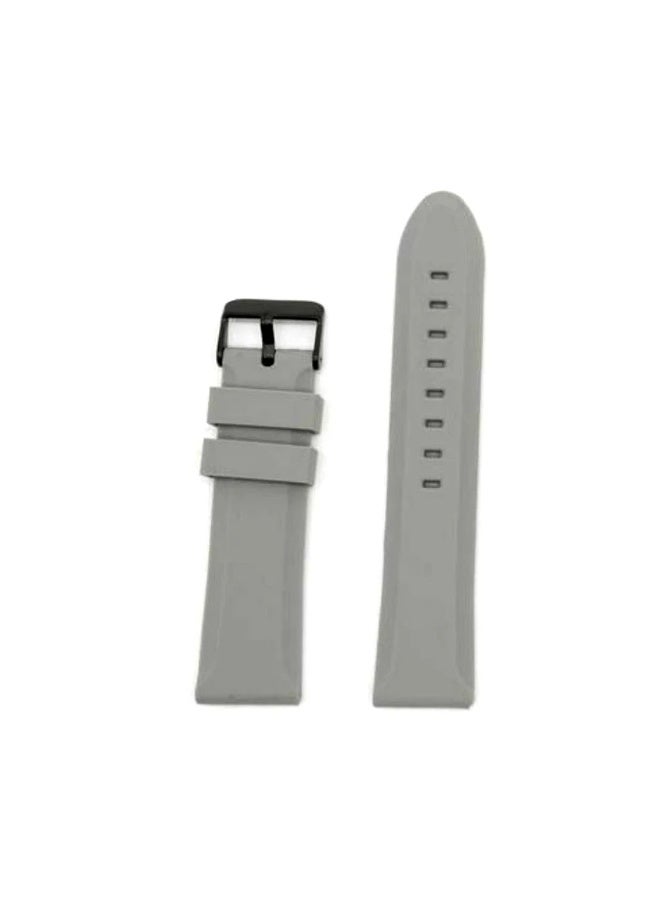 Strap Compatible with Samsung Galaxy Watch 3 45mm/Galaxy Watch 46mm/Gear S3 Frontier/Huawei Watch GT2 Pro/GT/GT2 46mm, 22mm Silicone Sport Replacement Band(Grey)