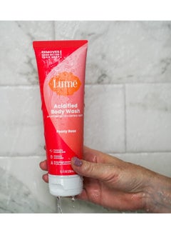 Lume LUMI Acidified Body Wash - Eliminates 3.5x Better Odor Than Soap, Controls Odor for 24 Hours, 8.5 oz (Peony Floral)  - Image 3