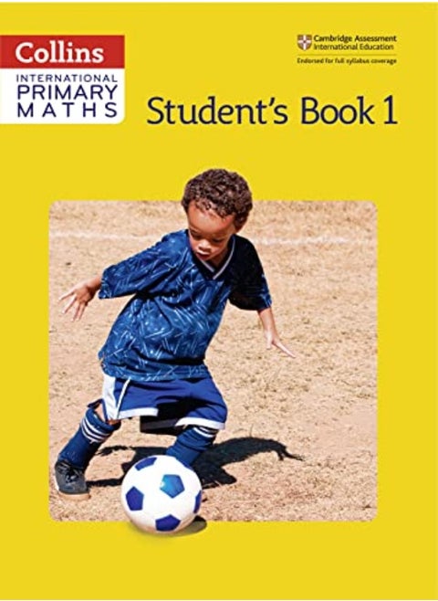 كتاب الطالب 1 لمادة الرياضيات للمرحلة الابتدائية الدولية في كولينز