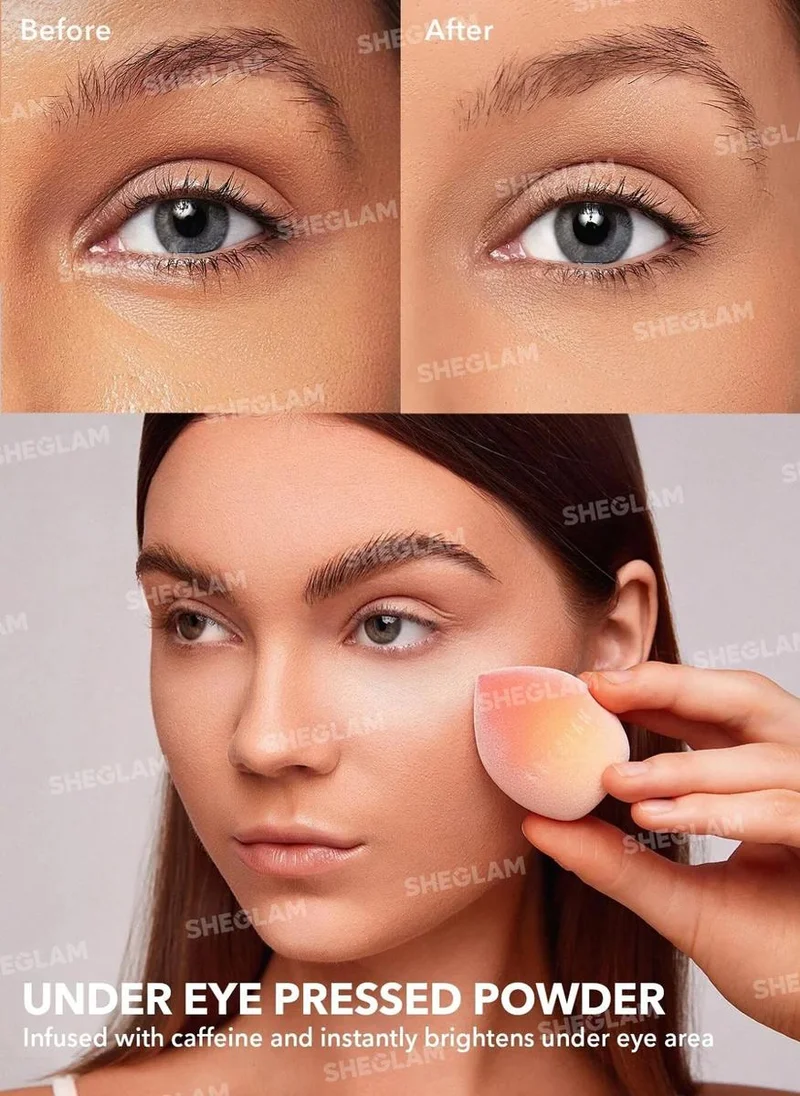 SHEGLAM Insta-Ready Face & Under Eye Setting Powder Duo-Translucent
