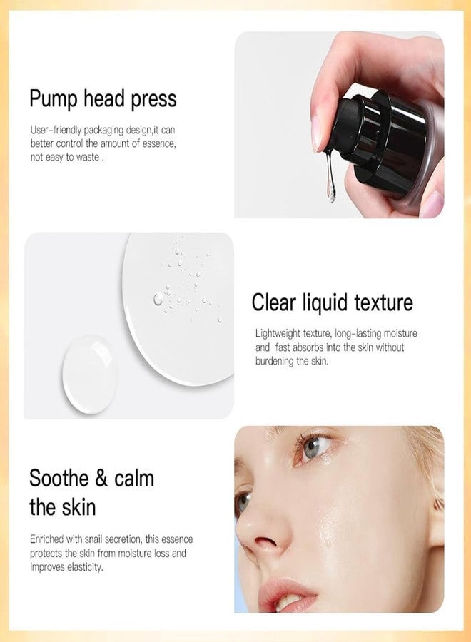 Loske Snail Mucin Serum, Snail Secretion Filtrate, Snail Mucin, Power Repairing Essence - Image 4