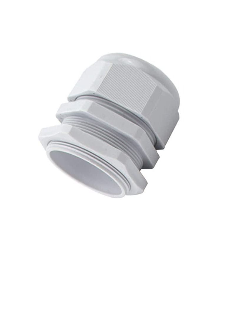 Armoured Cable Gland Kit for Outdoor Sockets and Junction Boxes & Industrial Use with Lock Nut PVC Shroud and Earth Tag (40L, A2) - Image 3