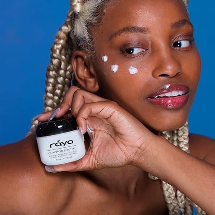 Raya Camphor Soufflé Facial Cleanser (101) - pH-Balanced Blemish Facial Wash for Oily & Break-Out Skin, Blackheads & Whiteheads, Clarify Pores, Refreshing Camphor Formula, Smooth Complexion - 4oz - Image 5