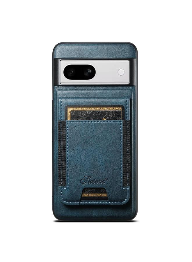 Suteni Case For Google Pixel 8a H17 Oil Eax Leather Detachable Wallet Phone Case - Image 1