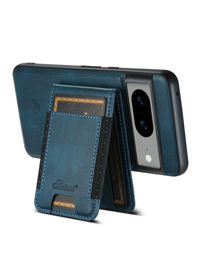 Suteni Case For Google Pixel 8a H17 Oil Eax Leather Detachable Wallet Phone Case - Image 4