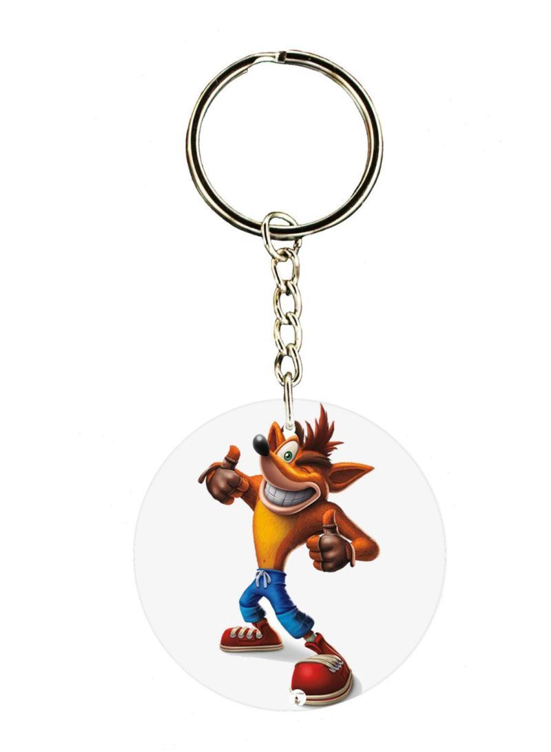 RKN Crash Double Side Printed Keychain
