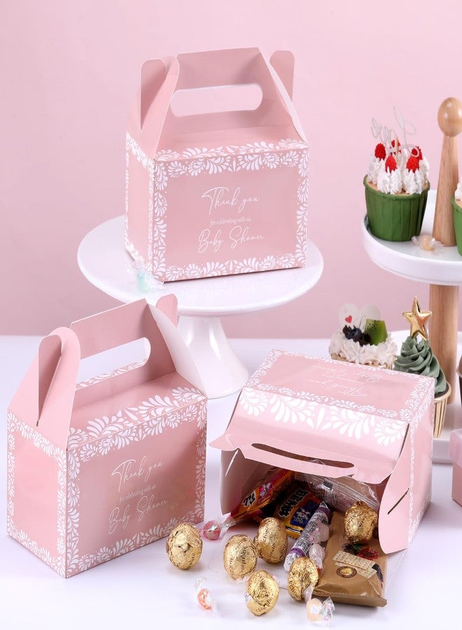 Eaasty 36 Pcs Cielito Lindo Baby Shower Party Favor Boxes Plato De Barro Mexican Candy Treat Goodie Box Paper Terracotta Snack Cookie Gift Holder for Gender Reveal Birthday Decoration Supplies, Pink - Image 2
