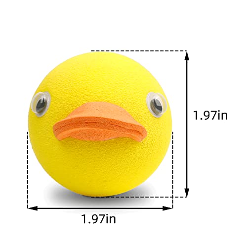 YGMONER Happy Bee Cat Frog Duck Car Antenna Topper - Easy to Find Car in The Parking Lot - Antenna Ball (Duck) - Image 3