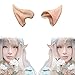 HOMEYA Elf Ears Halloween Cosplay Costumes Pointed Prosthetic Ear Tips Christmas Cosplay Gift for Women Kids Teens Men 1 pair - Image 2