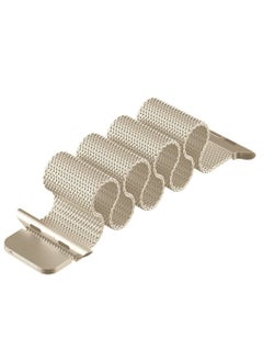 Phone Planet for Apple Watch Band 49mm 45mm 44mm 42mm Stainless Steel Metal Strap Milanese Loop Alloy Replacement for iWatch Series ultra/8/7/SE/6/5/4/3/2/1  Champagne Gold)  - Image 3