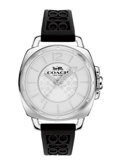 COACH Tonneau Analog Women's Silver White Case Watch - 14503877  - Image 1