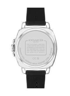 COACH Tonneau Analog Women's Silver White Case Watch - 14503877  - Image 3