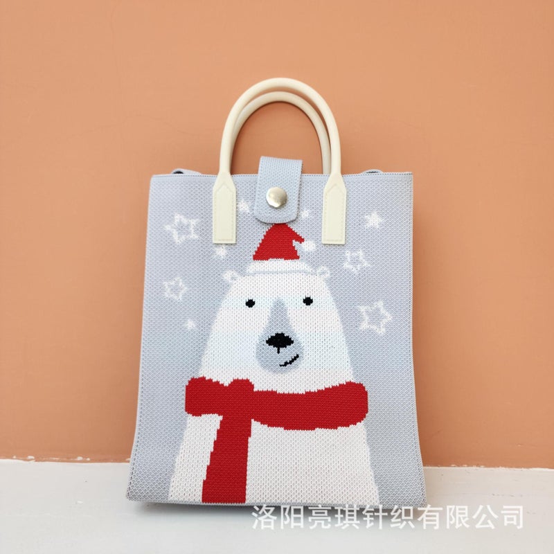 2025 Women'S Crossbody Mobile Phone Bag Casual Women'S Bag Fashionable And Easiest For Match Shoulder Handbag Knitted Bag High-End - Image 2