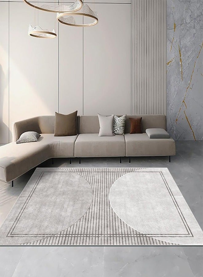 LEDIN Area Rugs Abstract Rug Modern Rugs Living Room Soft Short Pile Large Rug for Living Room Bedroom Dining Room Home Decor Non-Slip Floor Carpet Mat(160x230cm) - Image 1