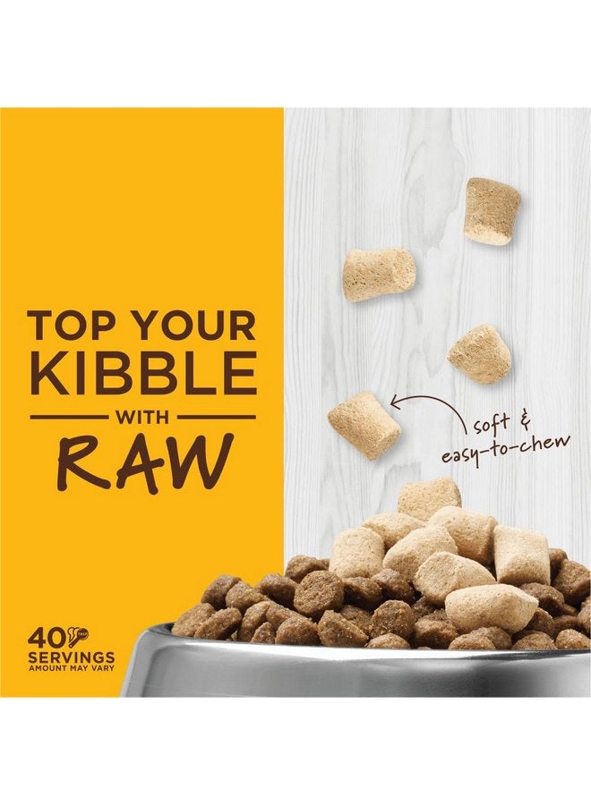 غريزة طعام القطط الخام المجفف بالتجميد من Instinct Raw Boost Mixers، غطاء طعام القطط الخالي من الحبوب، 6 أونصة (عبوة من قطعة واحدة) - Image 2