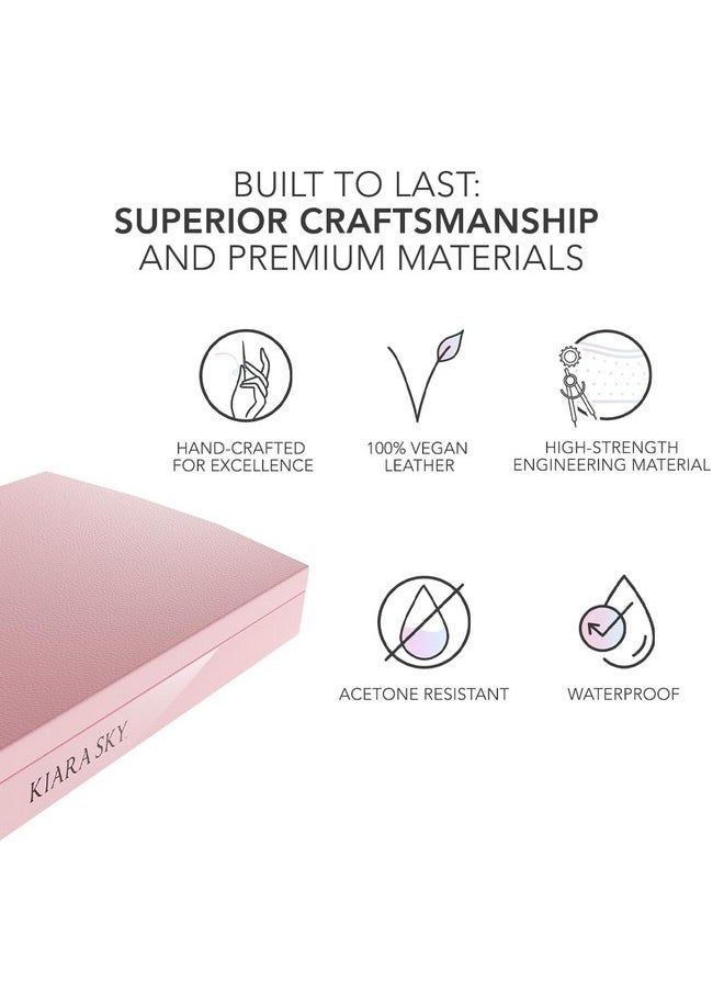KIARA SKY - Professional Nails Arm Rest For Manicure & Pedicure Technician Stations - Acetone Resistant & Waterproof (Pink) - Image 1