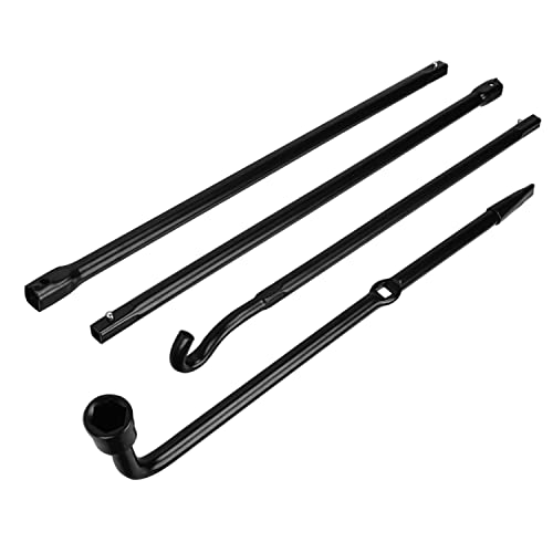 LECWOF Spare Tire Tool Set Kit Fit for 2004-2018 F150 Ford F-150 Spare Tire Lug Wrench Extension Jack Tool Kit Set Pickup Truck with Carrying Bag (with no Jack) - Image 2