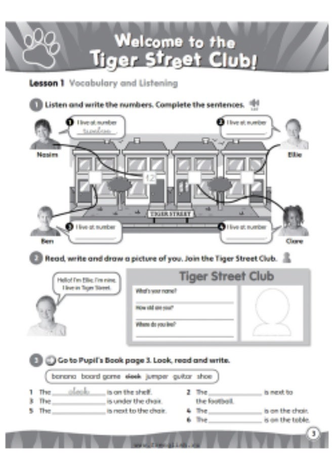 Macmillan  New Tiger - English course for Schools - Level 3_Activity_Book - Image 3