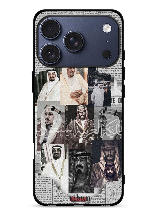 Tolwak Apple iPhone 17 Pro Protective Case Cover Saudi Kings In News Paper - Image 1
