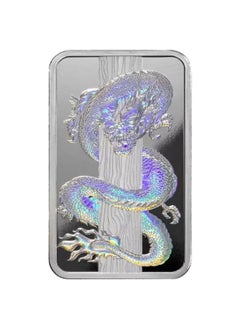 PAMP PAMP Suisse Lunar Hologram Dragon Silver 50 gram Bar  - Image 3
