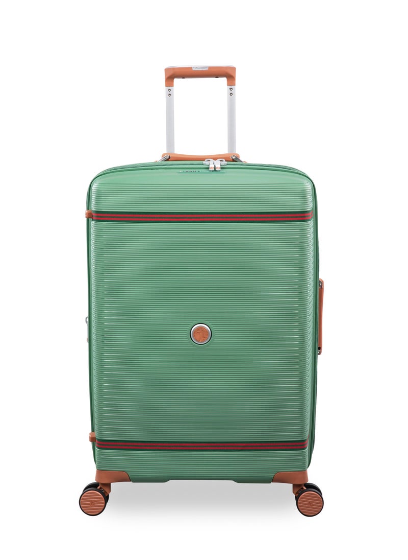 it Luggage Illustrious II, Unisex Polypropylene Material Hard Case Luggage, 8x360 degree Spinner Wheels, Expandable Trolley Bag, TSA lock, SKU15-3108B08, Medium Size, Color Green Tea  - Image 2