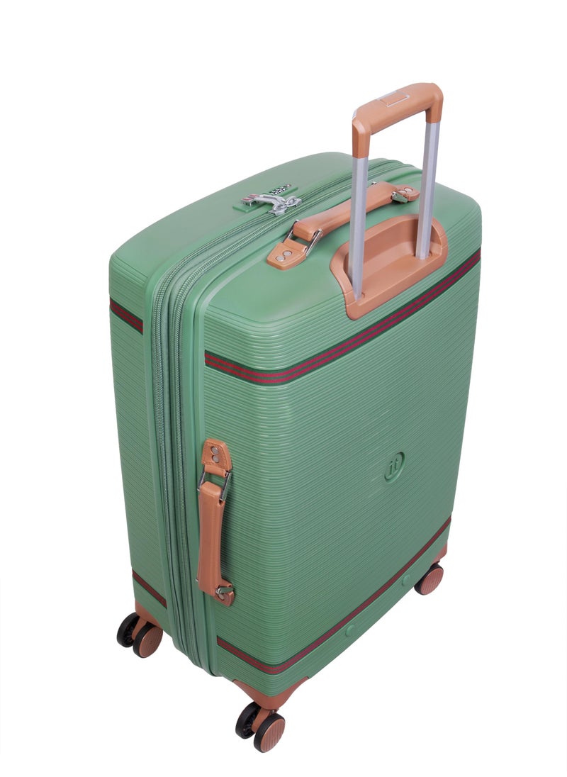 it Luggage Illustrious II, Unisex Polypropylene Material Hard Case Luggage, 8x360 degree Spinner Wheels, Expandable Trolley Bag, TSA lock, SKU15-3108B08, Medium Size, Color Green Tea  - Image 3