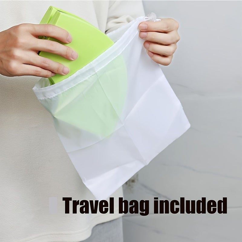 Portable Foldable Gray Potty Seat For Toddlers With Non Slip Suction Cups Suitable For Travel Boys Girls - Image 5