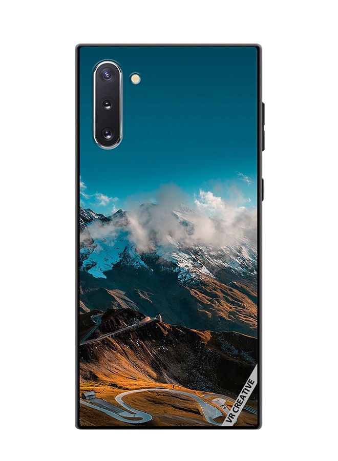 VR CREATIVE Protective Case Cover For Samsung Galaxy Note10 5G Road And Mountains Design Multicolour - Image 1