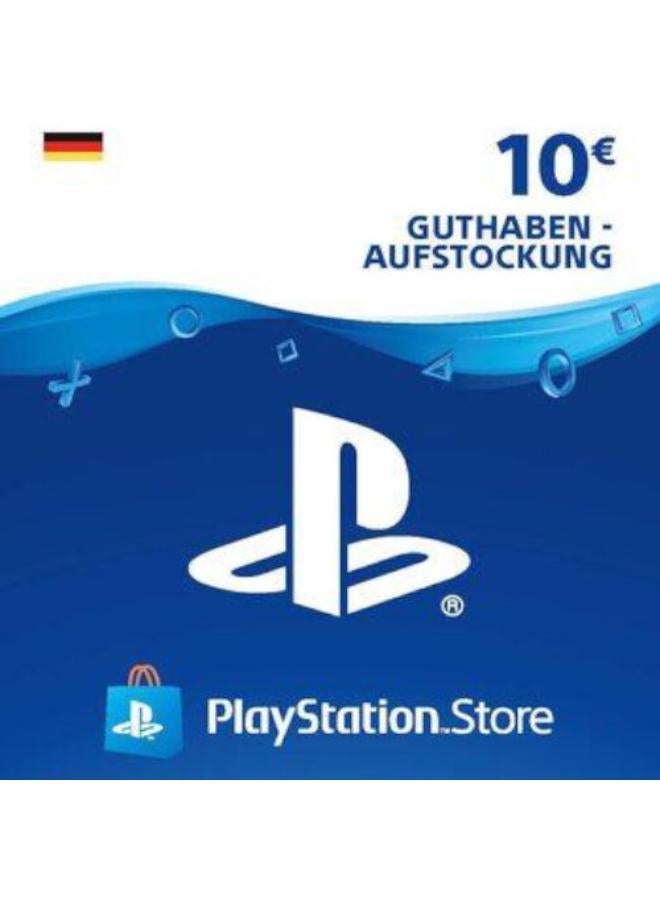 PlayStation Store Digital Code Gift Card - Germany 10 Euro
