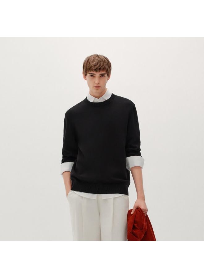 Semir Men's Thermal Anti-static Knit Sweater Winter Base Layer 101725107101 - Image 2